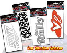 Phrase & Symbol Car Sticker (Phrase & Symbol Autoaufkleber)